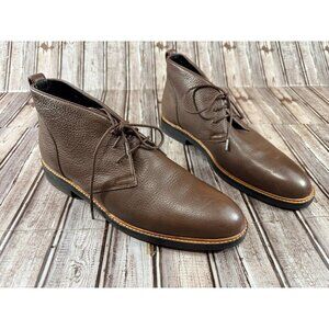 Coach Leather Chukka Lexington Boots Size 13 D colorBrown New